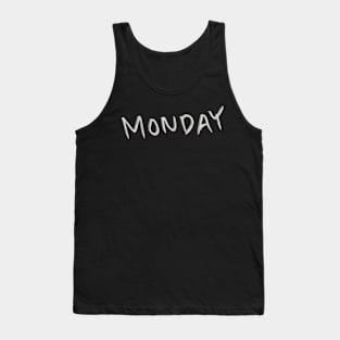 Hand Drawn Monday Tank Top